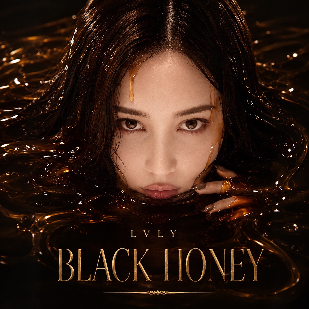 LVLY — BLACK HONEY cover artwork