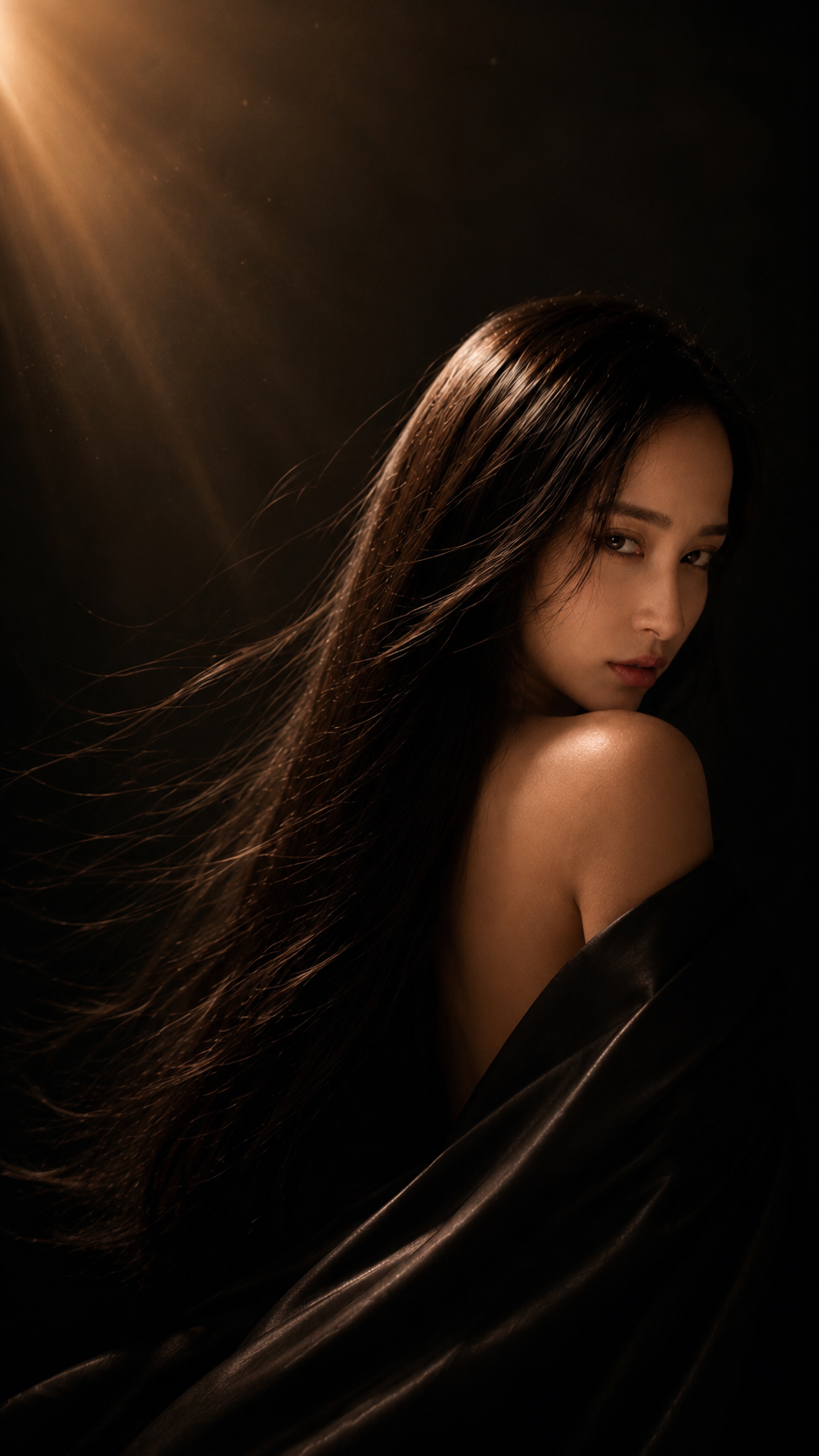 LVLY artist portrait in warm cinematic light
